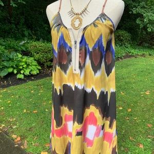 Celeb Designer Silk Slip Dress